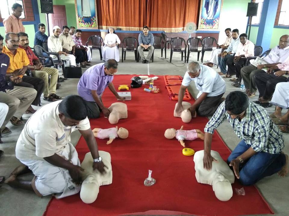 First Aid Promo Class at Kanjirappally & North Paravur by MWT Global Academy